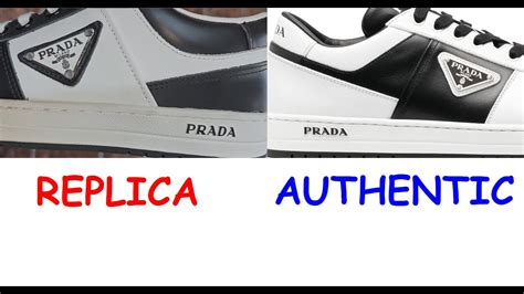 prada sneakers real vs fake|prada monolith lace up shoes.